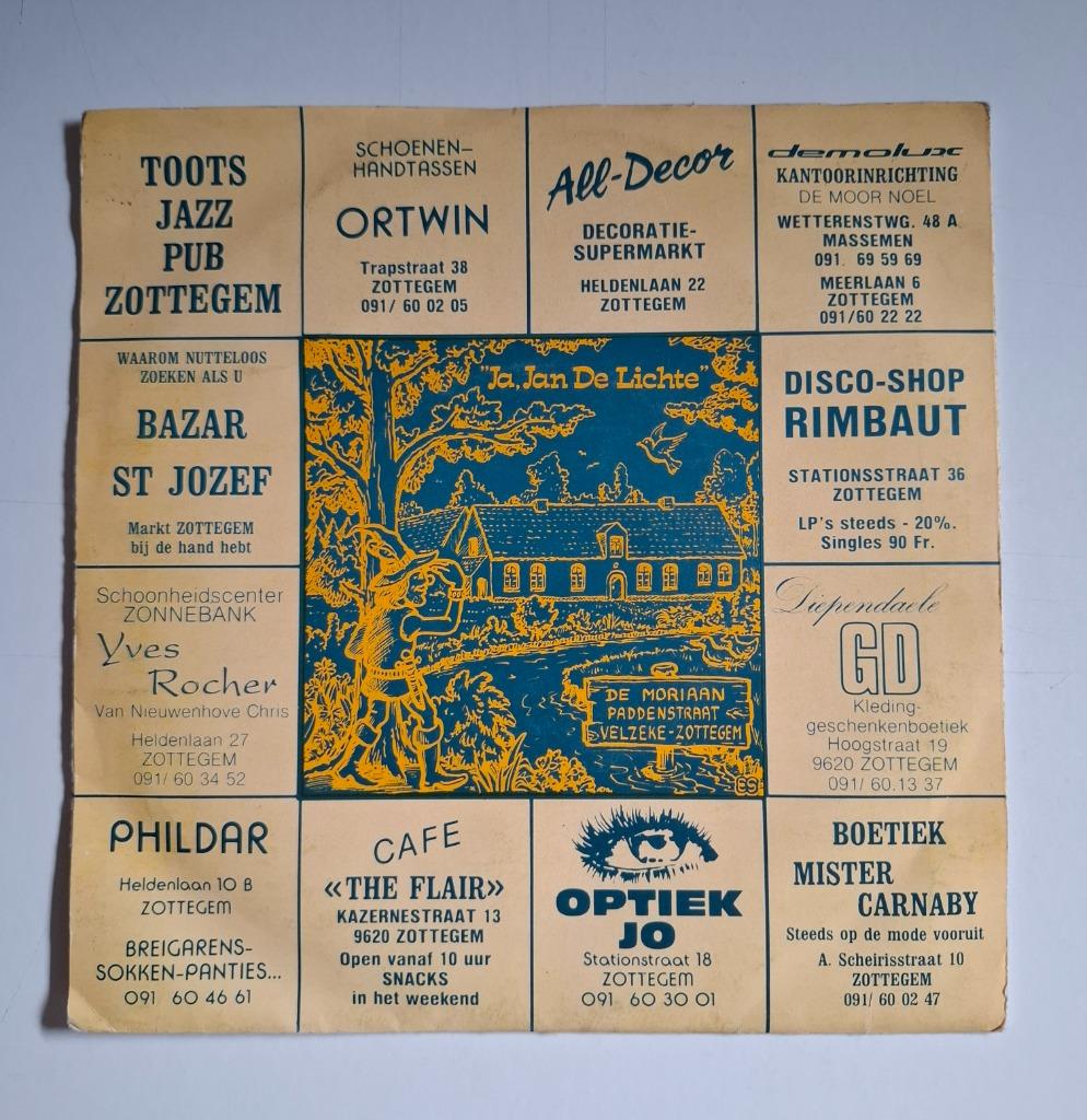 HET WILDE EENDEN TRIO - JA...JAN DE LICHTE, Cd's en Dvd's, Vinyl | Nederlandstalig, Ophalen of Verzenden, Zo goed als nieuw, Overige formaten