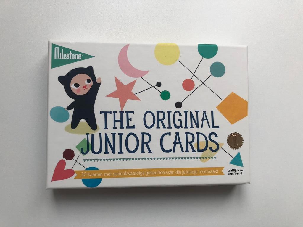 Junior milestone cards - mijlpaalkaarten, Ophalen of Verzenden, Nieuw, Kraamcadeau