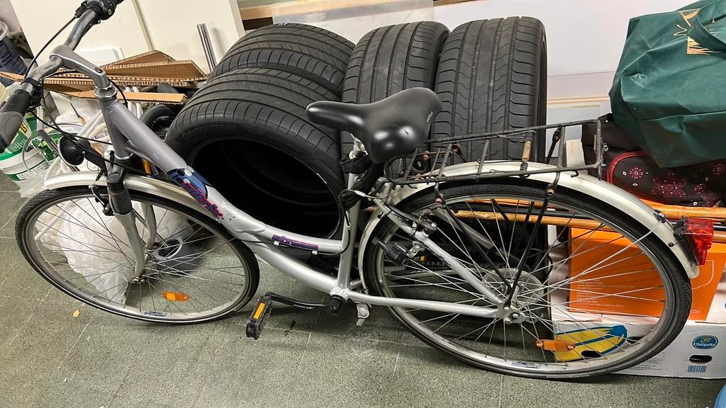 Velo dame gris a vitessesshimzni marque altrix, 47 à 50 cm, Enlèvement, Autres marques, Vitesses