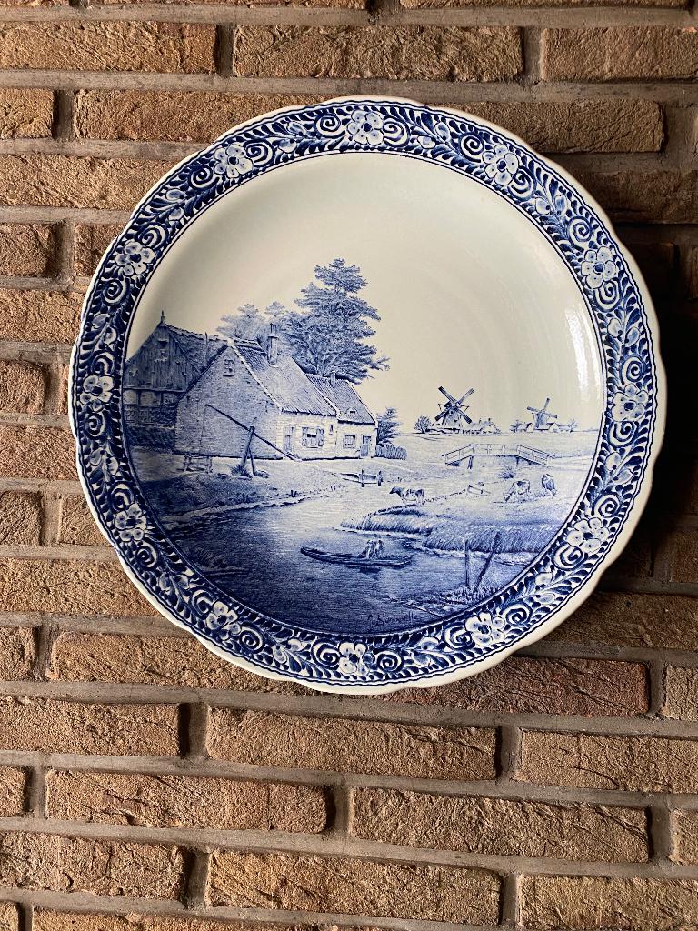 Maastrichts aardewerk 50 cm, Antiquités & Art, Enlèvement