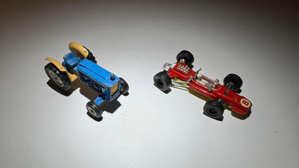 Majorette Lot - Ferrari F1 & Ford 5000- Made in France, Ophalen of Verzenden, Gebruikt