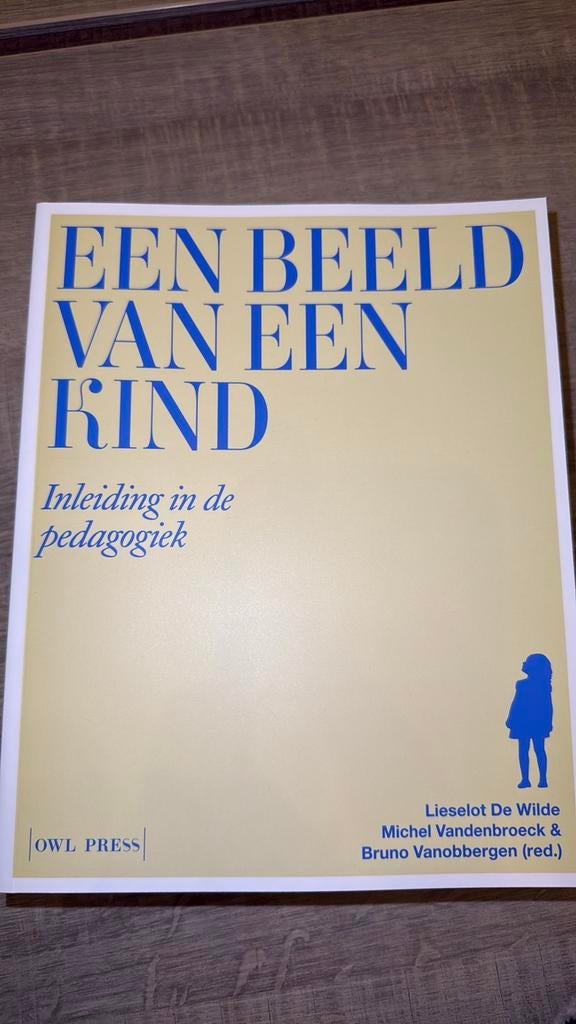 Een beeld van een kind; inleiding in de pedagogiek, Enlèvement ou Envoi, Neuf, Belgique