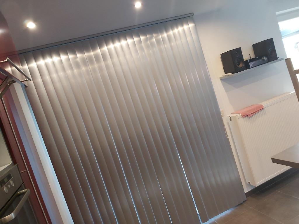 Stores lamelles, Maison & Meubles, Enlèvement, Comme neuf, Gris