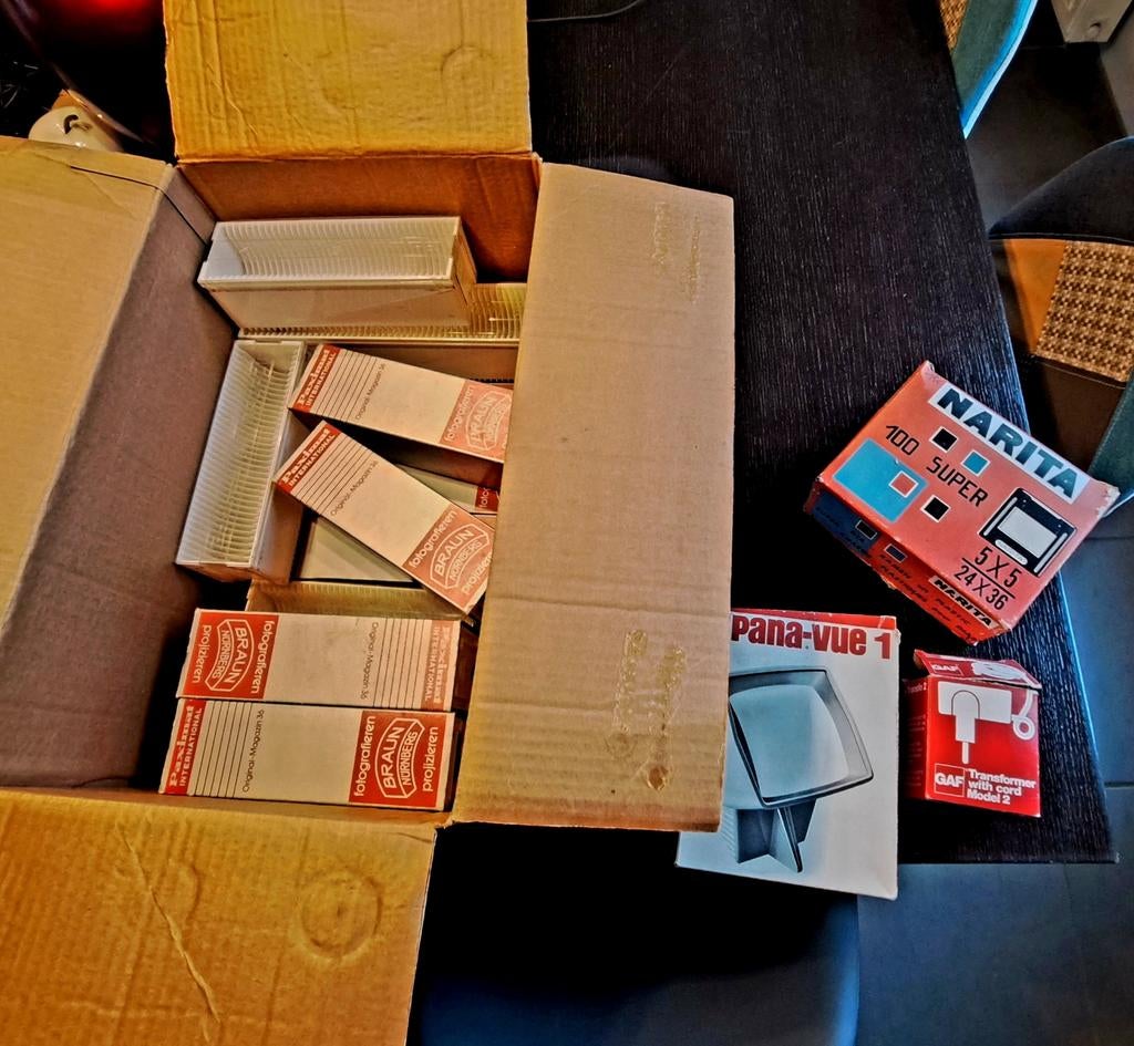 Kit dias diaporama, Ophalen