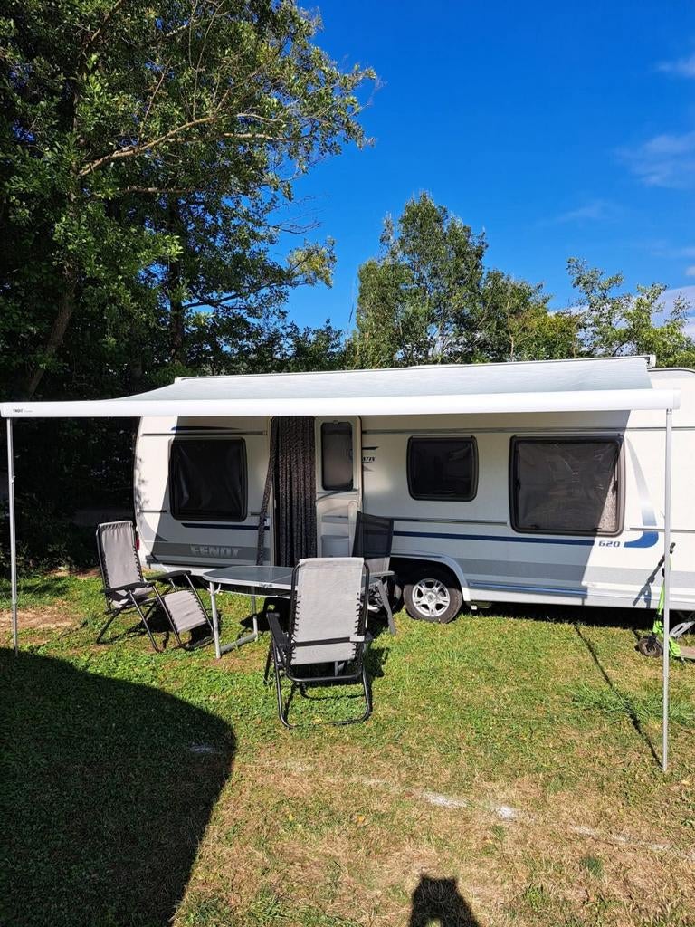 FENDT 620 DUBBELASSER caravan  2010, Caravanes & Camping, Auvents, Dorema, Enlèvement