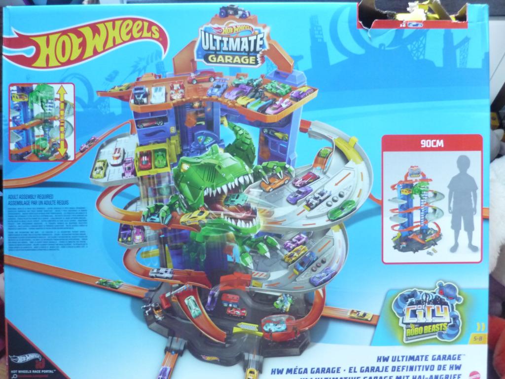 De ultieme garage van Hot Wheels, Kinderen en Baby's, Ophalen, Opwindmechanisme, Hot Wheels, Racebaan