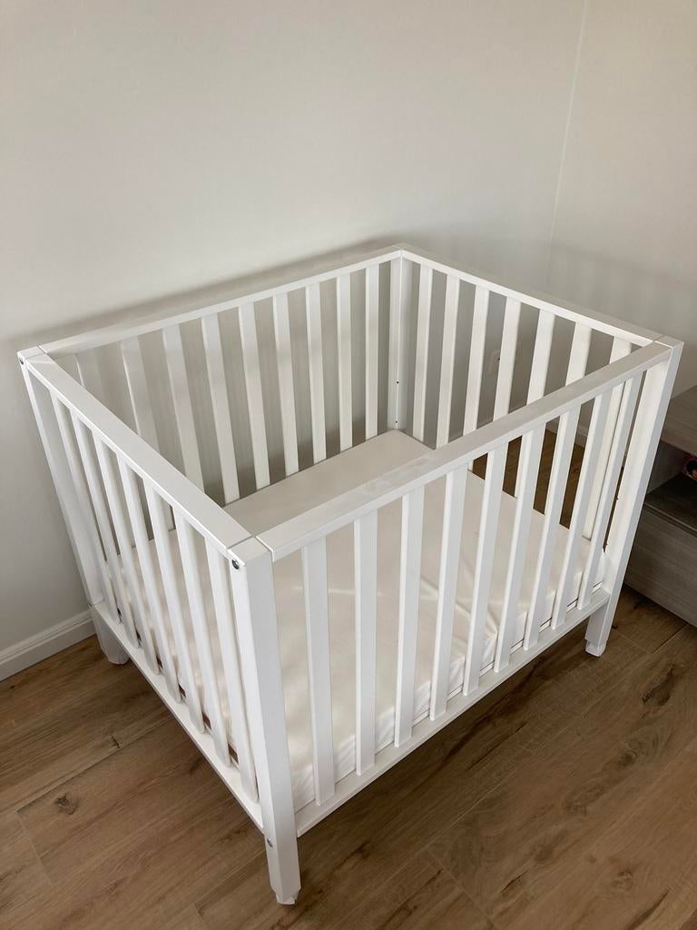 Kinderpark Childhome + matras, Enlèvement, Comme neuf, Rectangulaire, Réglable en hauteur