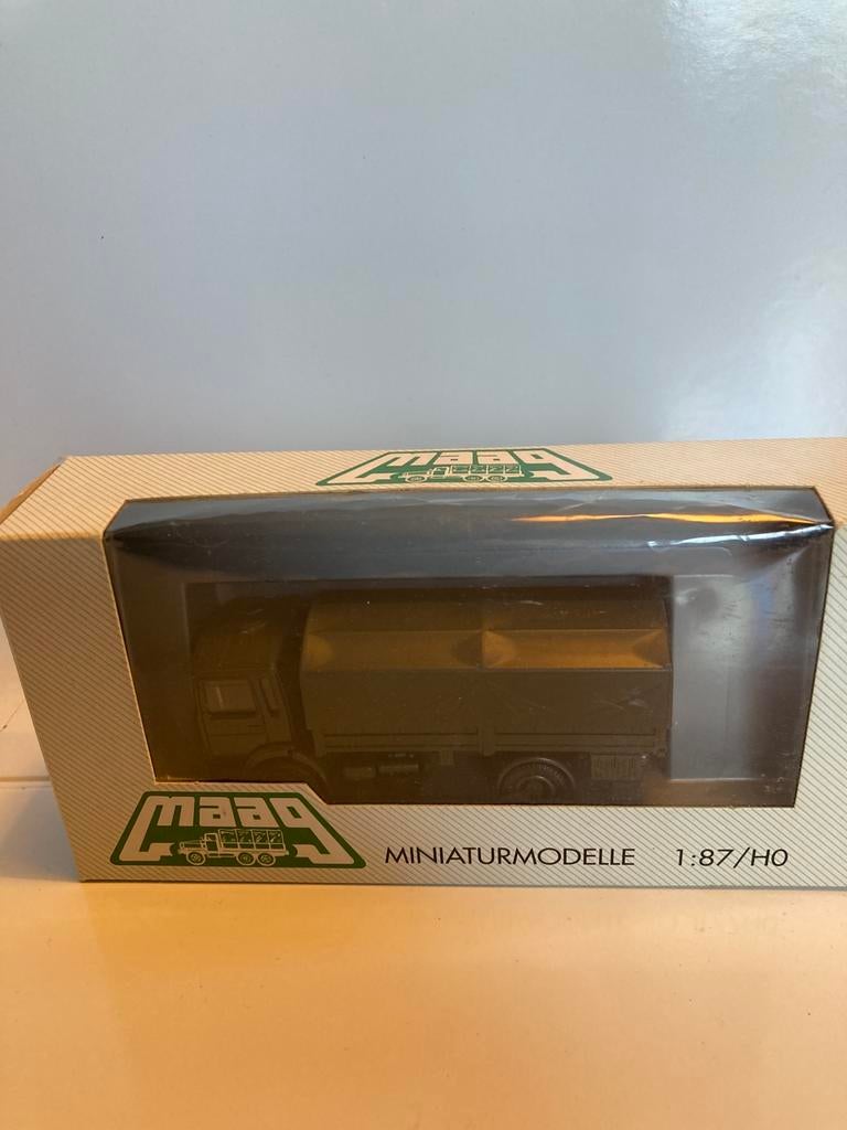 Herpa Maag 1/87 camion militaire MAN, Enlèvement ou Envoi, Comme neuf