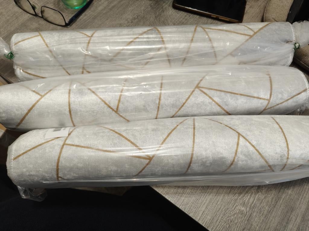 3 Tapis d'intérieur grafic gris/blanc doré 50x80cm, Enlèvement ou Envoi