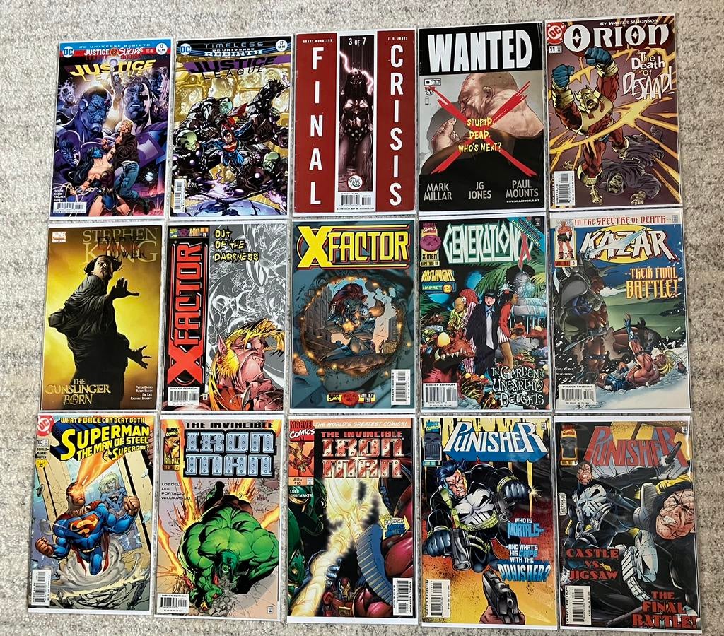 Varia/lot Engelse Comics DC Marvel Image Top Cow, Boeken, Meerdere comics, Ophalen of Verzenden, Gelezen