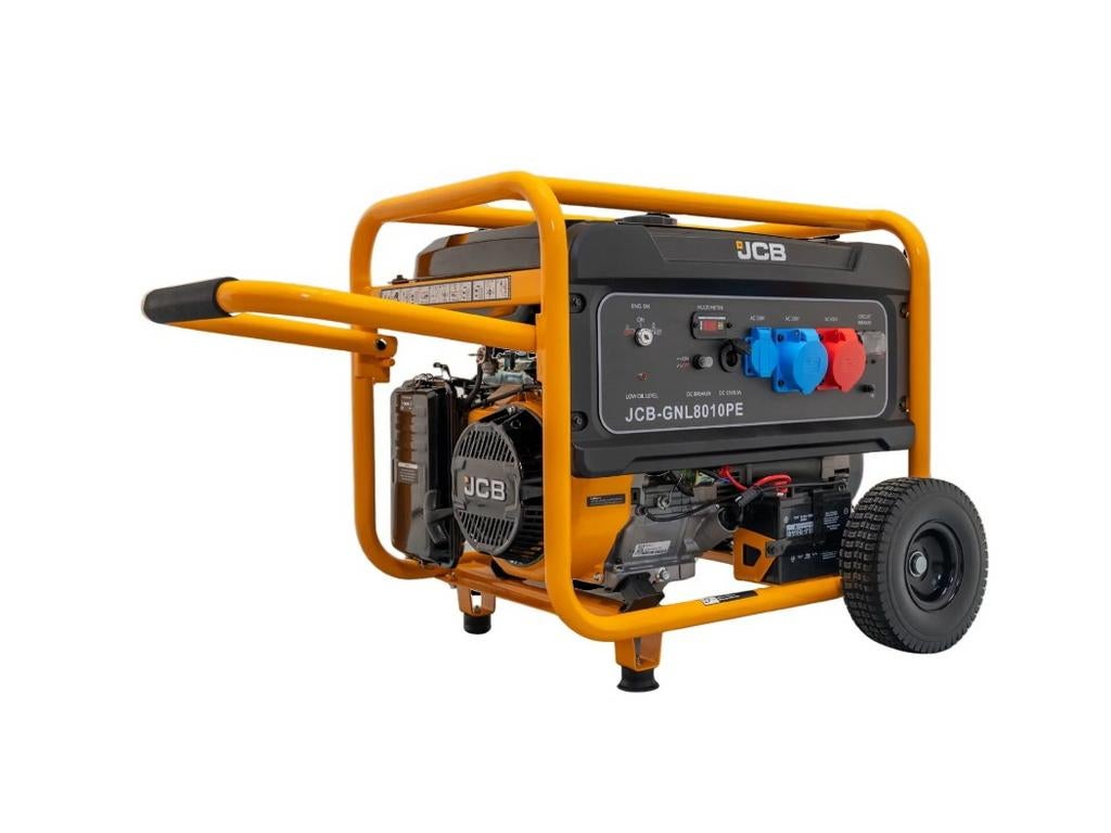 JCB Benzine Generatoren groot/klein, Ophalen, Elektrisch startend, Benzine, Nieuw