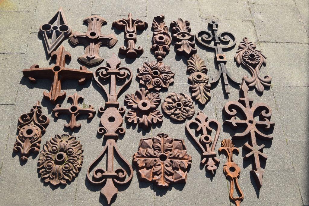 Ankers, rozetten in sierlijk gietijzer (ruime keuze), Diensten en Vakmensen