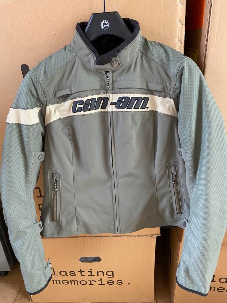 NIEUW!!! Can-am Spyder motorjas hanna dames - Large, Motos, Manteau | tissu, Femmes, Can-am   BRP, Enlèvement