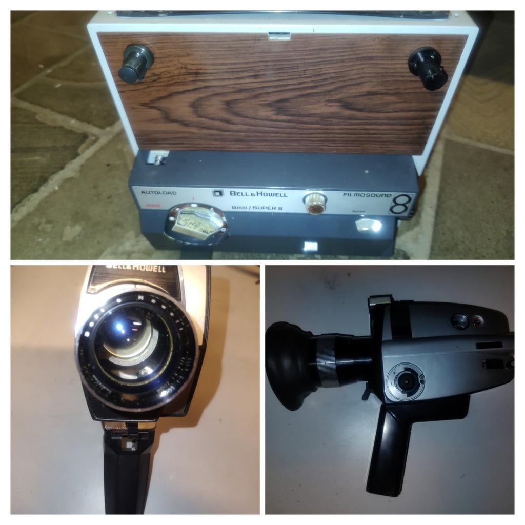 Super 8 projector en 2 camera's, Verzamelen, Foto-apparatuur en Filmapparatuur, Ophalen, Projector