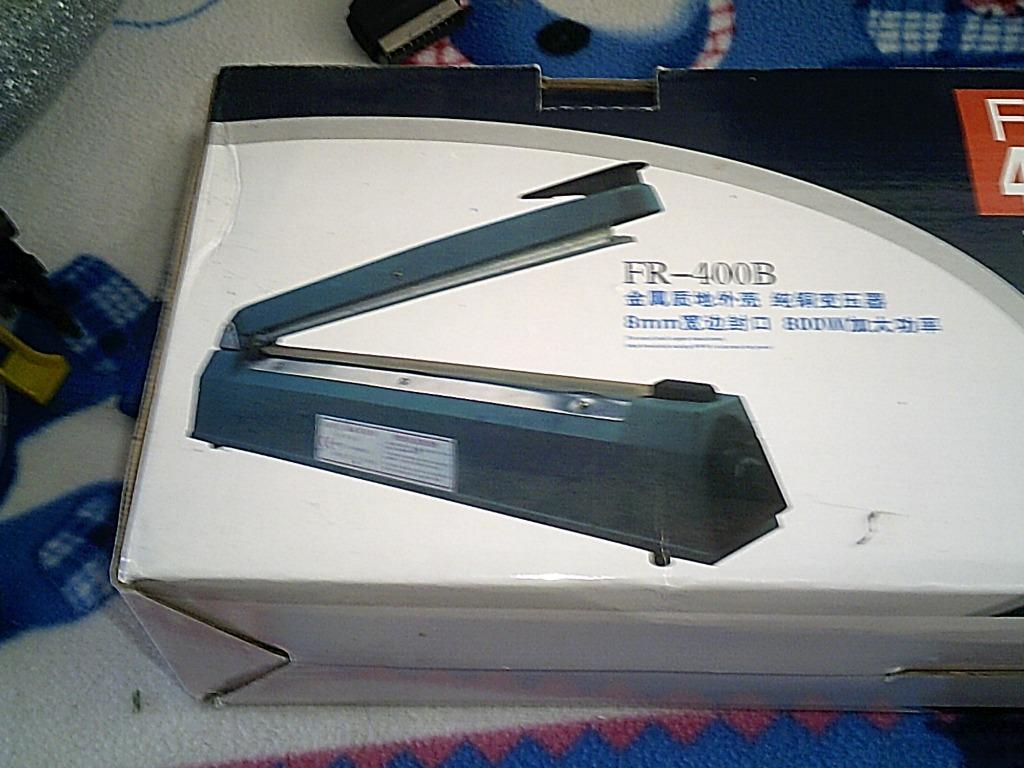 soudeuse plastique manutan FR400B neuve, Ophalen, Nieuw