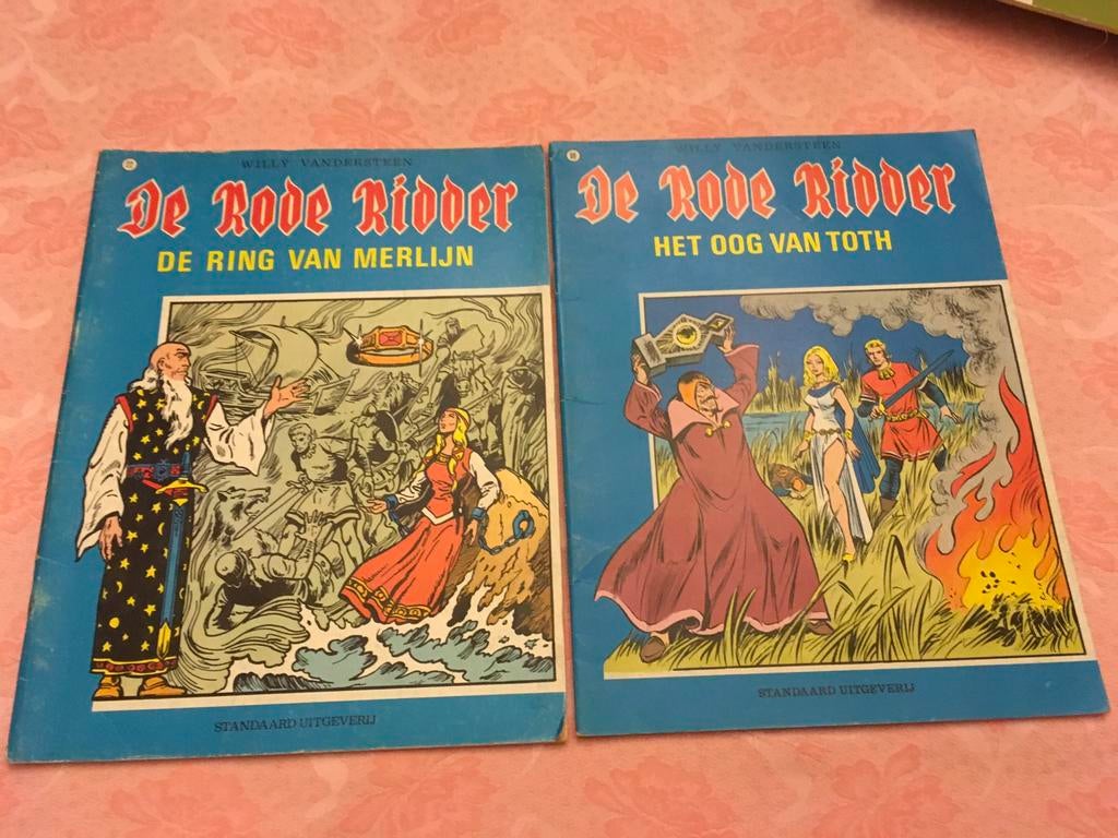 Stripverhalen - De Rode Ridder, Boeken, Stripverhalen, Meerdere stripboeken, Ophalen, Willy Vandersteen