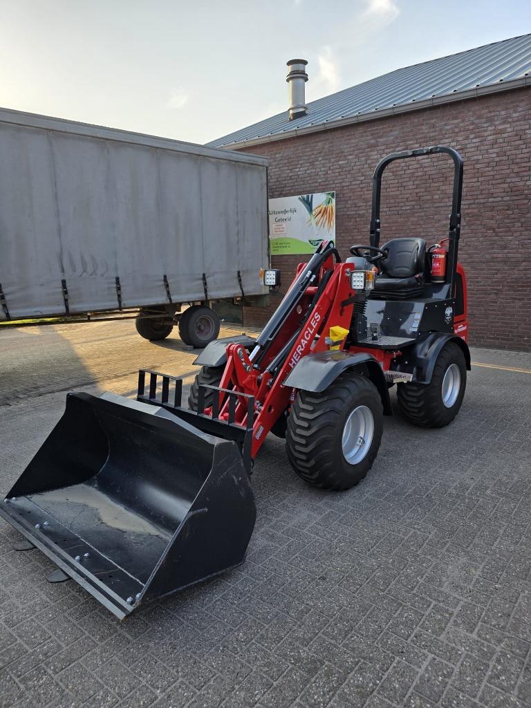 Heracles H220 Pro mini shovel NIEUW (2026), Ophalen, Wiellader of Shovel