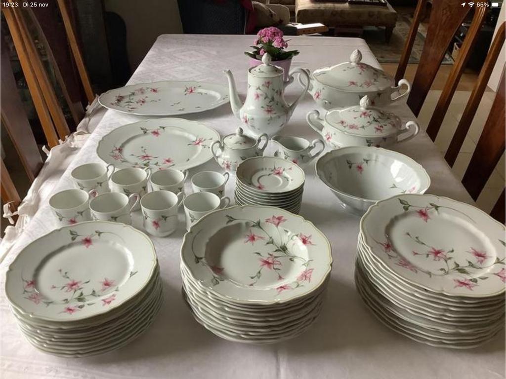 Haviland limoges 64 stuks, Enlèvement