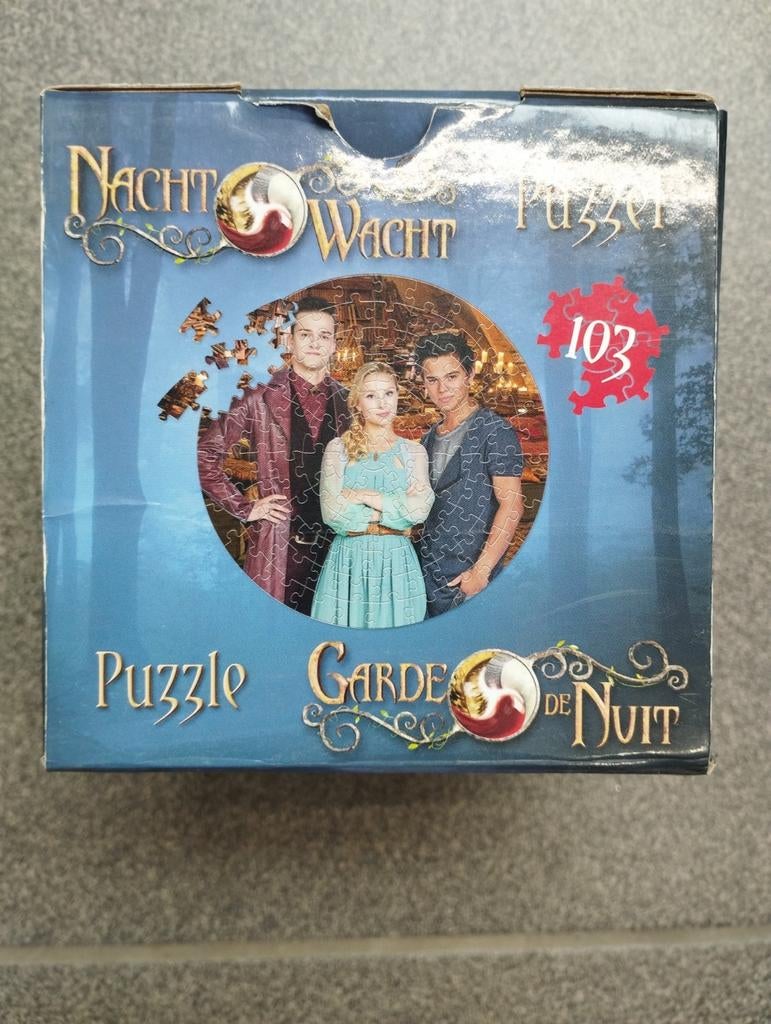 Puzzel nachtwacht 103 stukjes, Kinderen en Baby's, Ophalen of Verzenden, Zo goed als nieuw