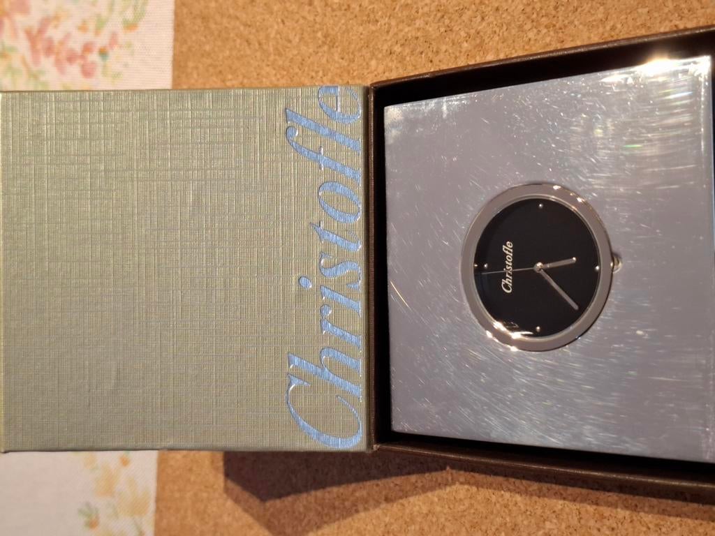 Horloge à quartz Christofle, Enlèvement ou Envoi