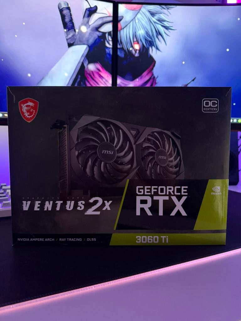 Carte graphique Msi 3060 ti oc edition, Informatique & Logiciels, Envoi, Comme neuf