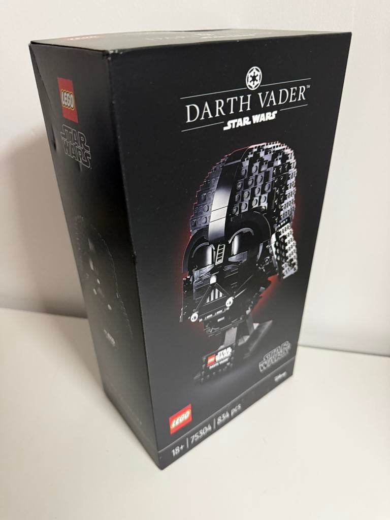 Lego 75304 Darth Vader Helm Star Wars, Ophalen of Verzenden, Zo goed als nieuw, Lego