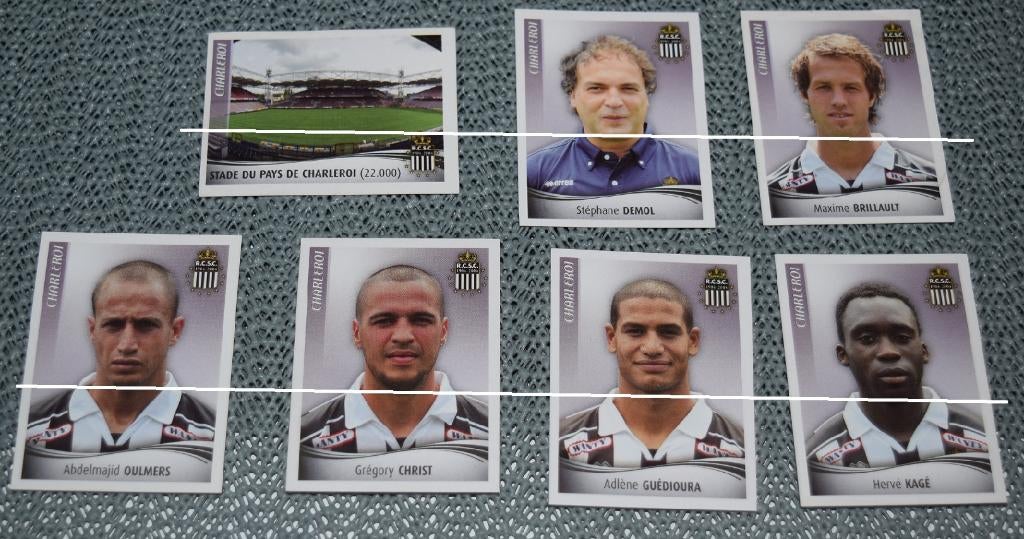 Autocollants Panini Football 2010 SP Charleroi/7, Enlèvement ou Envoi, Neuf, Affiche, Image ou Autocollant