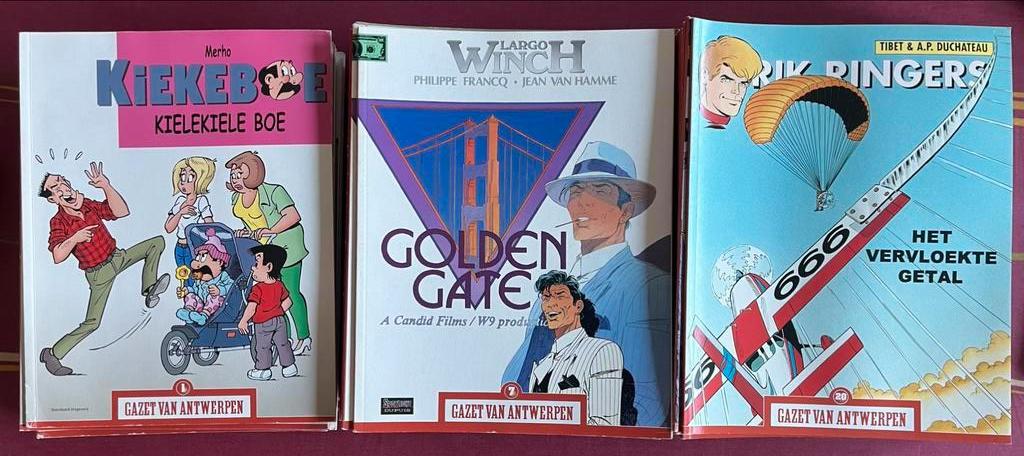 Stripreeks Gazet Van Antwerpen (veel verschillende strips), Enlèvement, Comme neuf