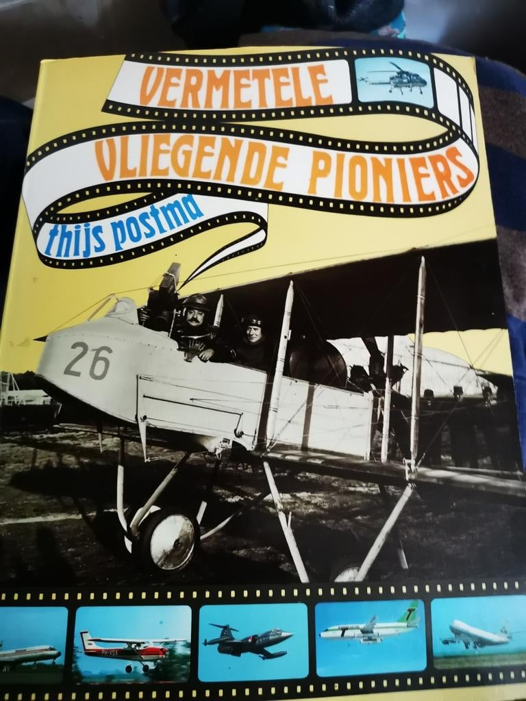 Vermetele vliegende pioneers, Thijs Postma (Sabena pic's), Verzamelen, Luchtvaart en Vliegtuigspotten, Zo goed als nieuw, Ophalen of Verzenden