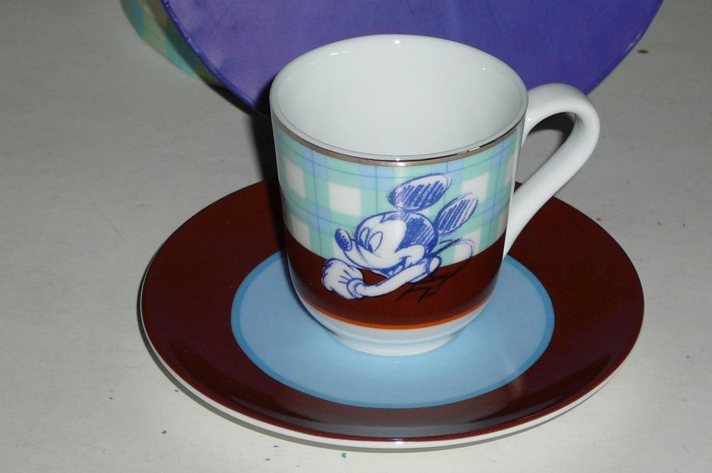 kop en schoteltje Mickey Mouse Best of Mickey Disney, Overige materialen, Nieuw, Ophalen of Verzenden, Overige stijlen