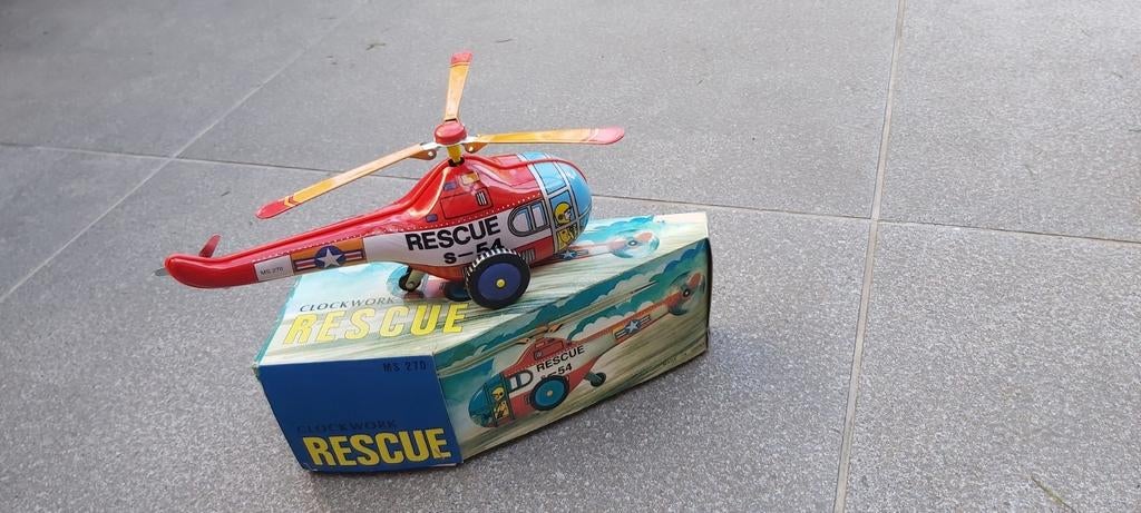 Vintage helicopter rescue S-54, Ophalen of Verzenden