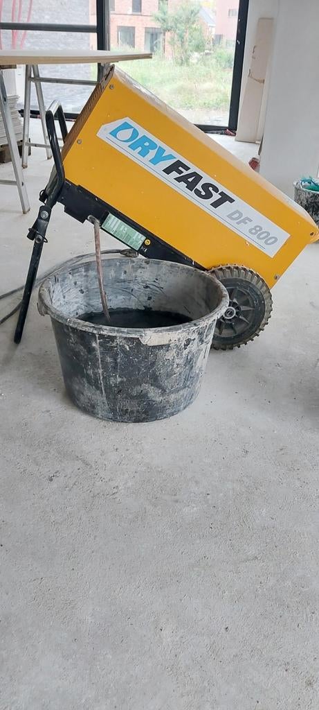 Bouwdroger DF800 te huur inclusief opvangbak, Doe-het-zelf en Bouw, Ventilatie en Afzuiging, Ophalen
