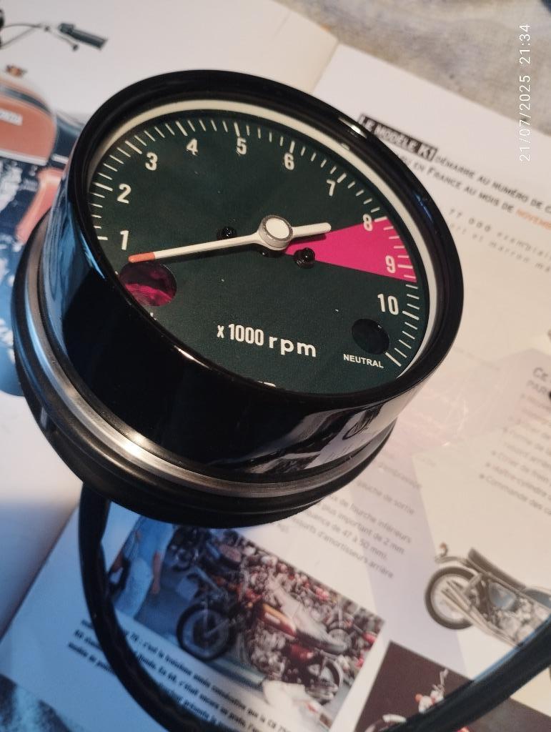 Honda CB 750 k1 toerenteller uit 1971, Motoren, Onderdelen | Honda, Ophalen of Verzenden, Gereviseerd