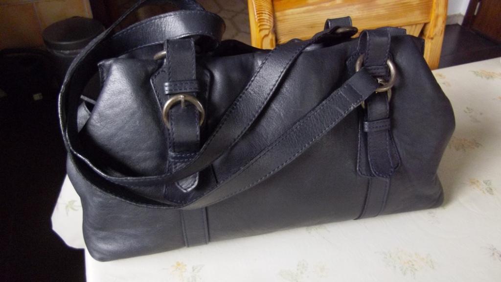 Sac à main en cuir - Peter Hahn - nouveau !, Bijoux, Sacs & Beauté, Sacs | Sacs Femme, Enlèvement ou Envoi, Comme neuf, Bleu, Sac à main