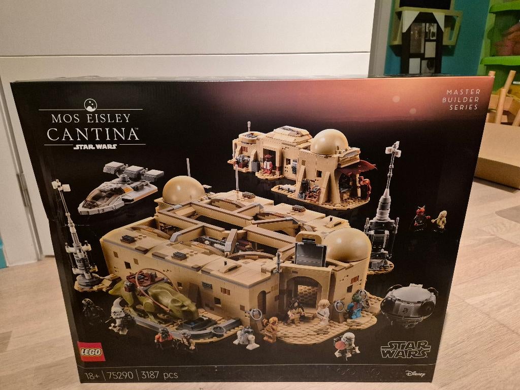 Lego nieuw 75290 Mos Eisley Cantina Star Wars, Kinderen en Baby's, Speelgoed | Duplo en Lego, Nieuw, Lego, Complete set, Ophalen