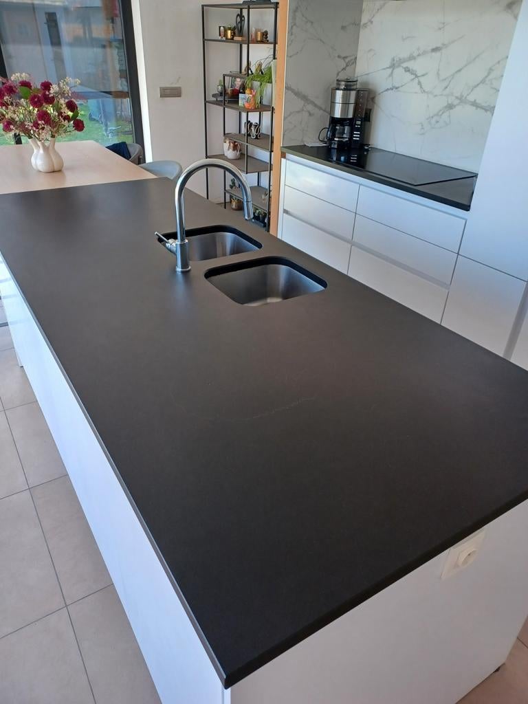 Prijs OTK !Granieten werkblad 3 CM Dikte!, Huis en Inrichting, Ophalen, Zo goed als nieuw, Graniet of Steen