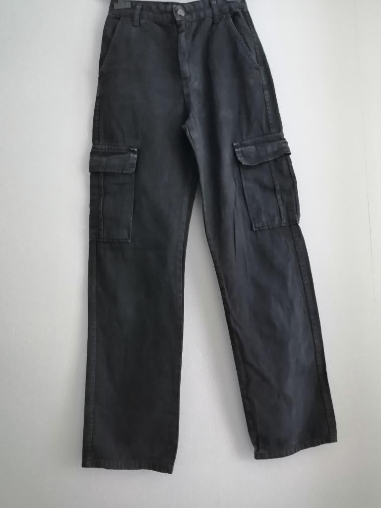 mooie broek Stradivarius EUR 34, Zwart, Ophalen of Verzenden, Lang, Stradivarius