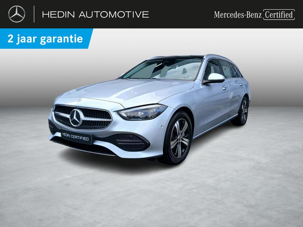 Mercedes-Benz C-Klasse 300 e Break Luxury Line Panoramisch D, Auto's, Automaat, 4 cilinders, 5 deurs, Hybride Elektrisch/Benzine
