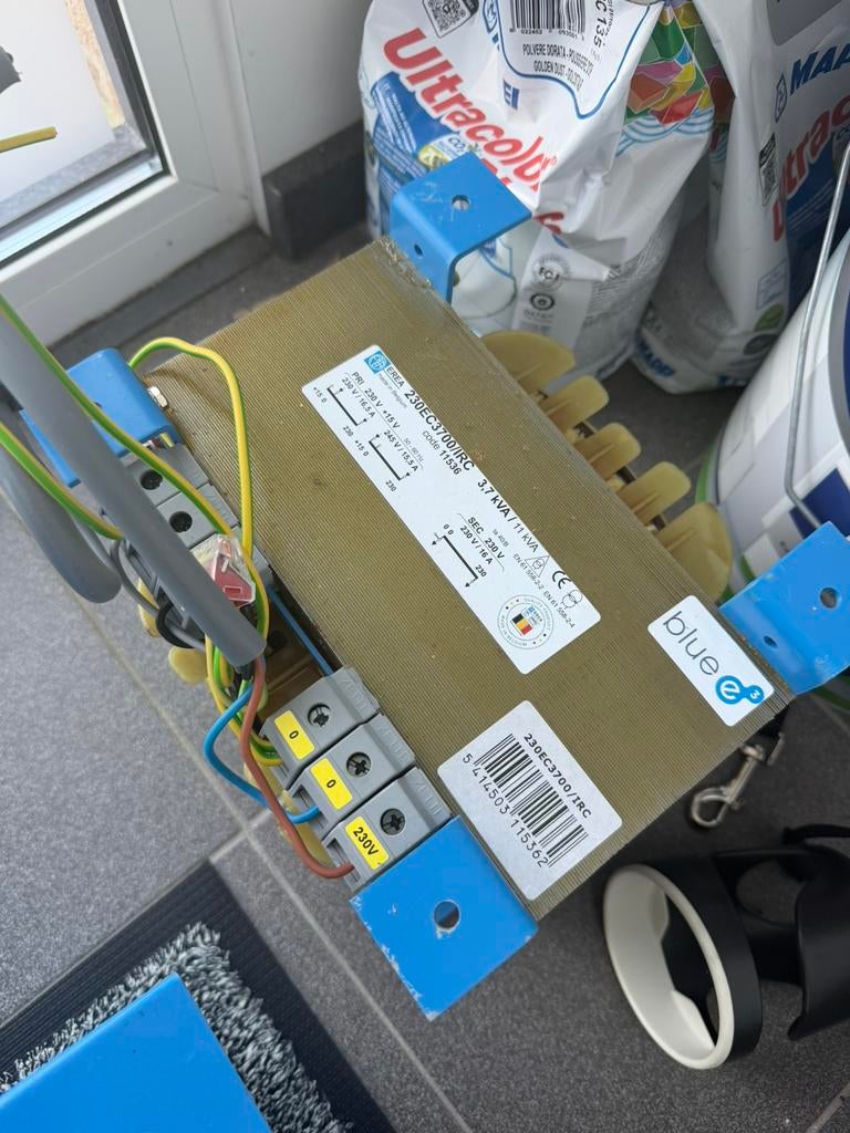 EREA Beschermingstransformator 3,7kva, Ophalen, Zo goed als nieuw