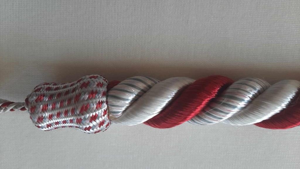 OVERGORDIJNEN BINDKOORDEN, Huis en Inrichting, Stoffering | Gordijnen en Lamellen, Ophalen of Verzenden, Zo goed als nieuw, Overige kleuren