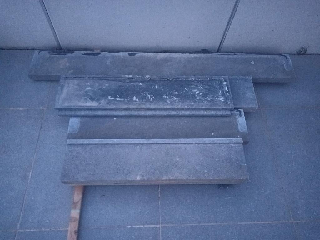 blauwe steen vensterbanken, Ophalen, Gebruikt, Vensterbanken