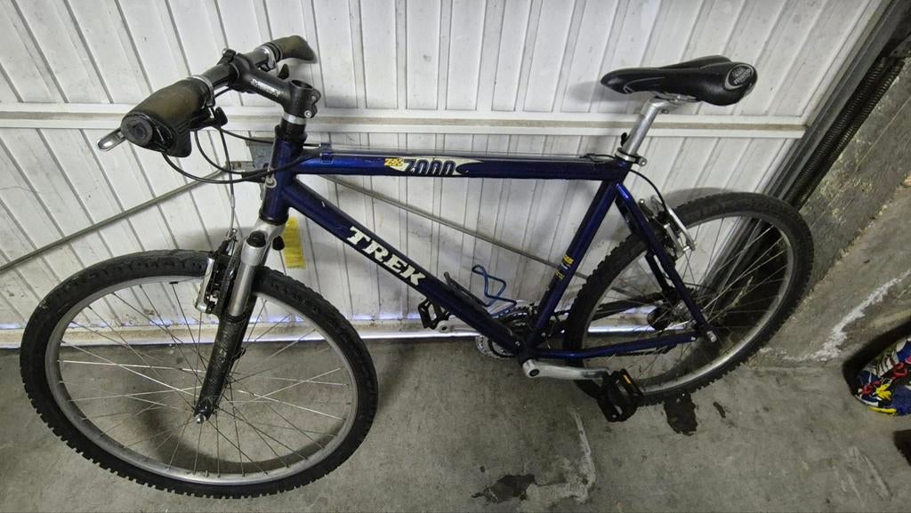 Trek 26" fiets, Ophalen