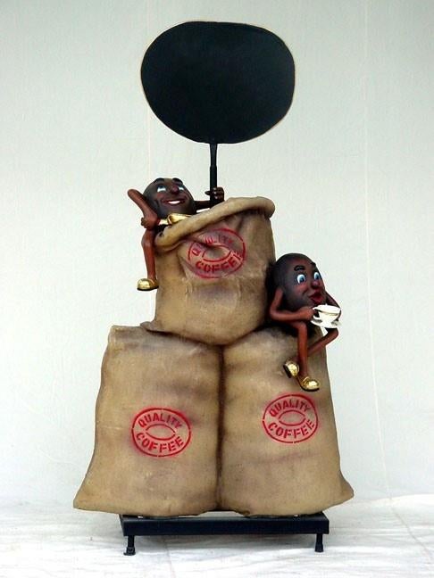 Coffee Bean - Koffieboon - 58 cm, Verzamelen, Merken en Reclamevoorwerpen, Ophalen, Nieuw