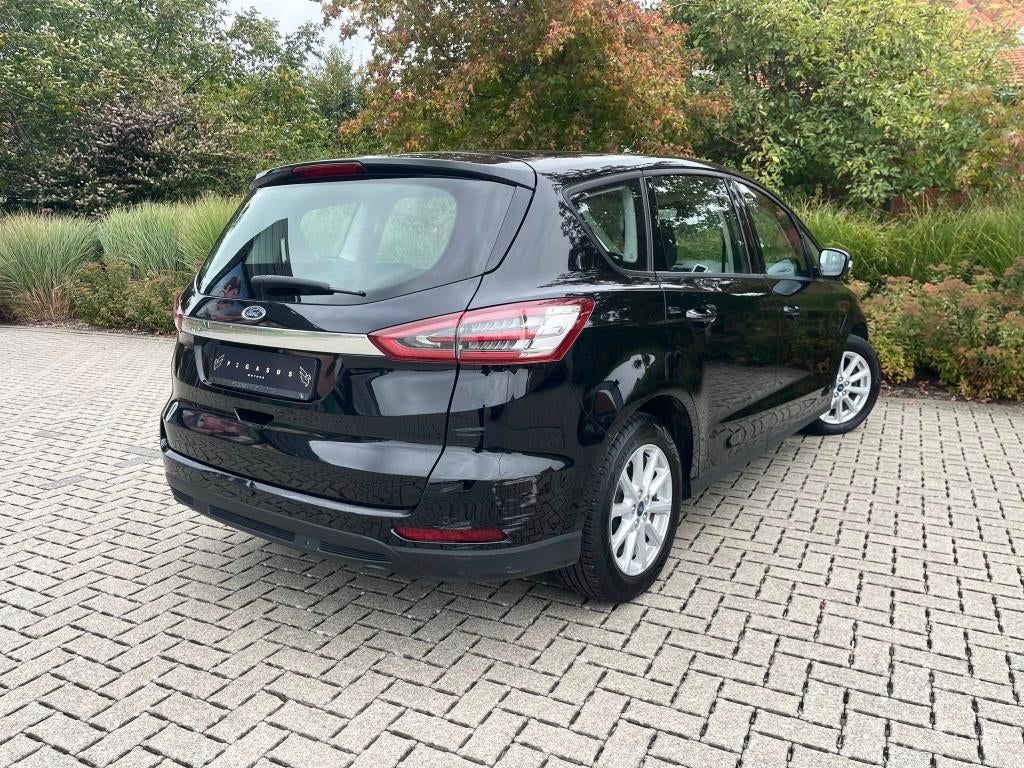 Ford S-Max 2.0 - 2019/211.000km/Euro 6d- 150PK, Auto's, Ford, Bluetooth, Testrit aan huis, Stof, Zwart