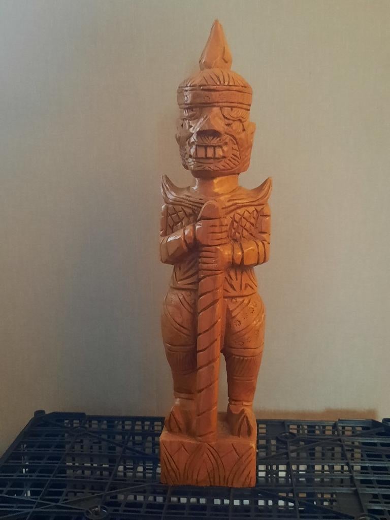 Statue en bois, Antiquités & Art, Enlèvement, Statue