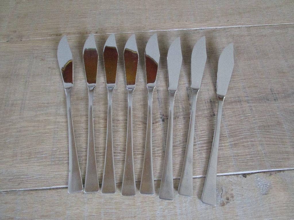 vis messen, Nieuw, Ophalen of Verzenden, Los bestek, Inox of Chroom