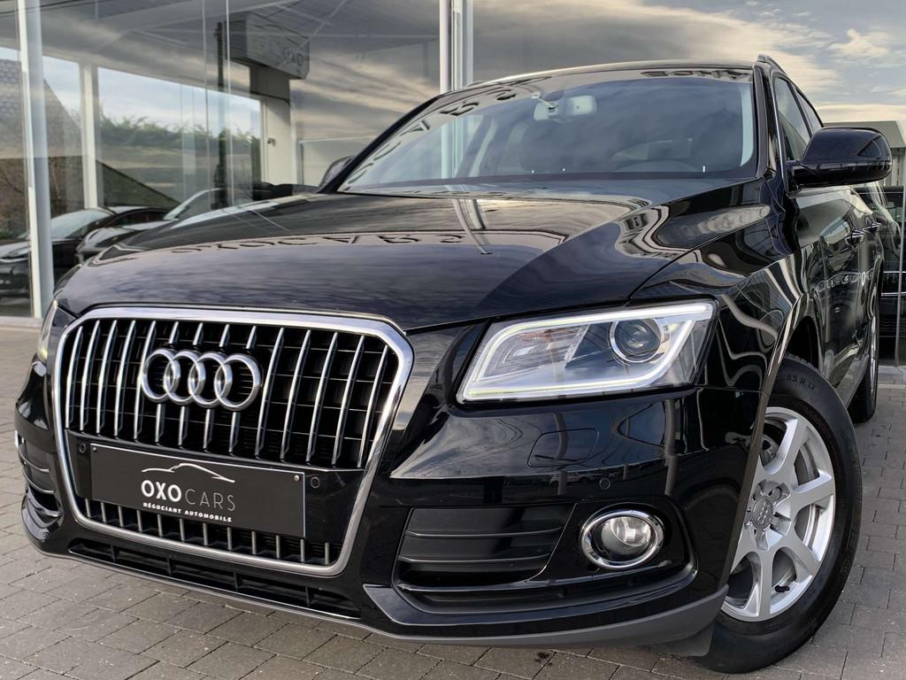 Audi Q5 2.0 TDi / Gps / Xenon / Clim Auto / Cruise / PDC, Voorwielaandrijving, 4 cilinders, Q5, Zwart