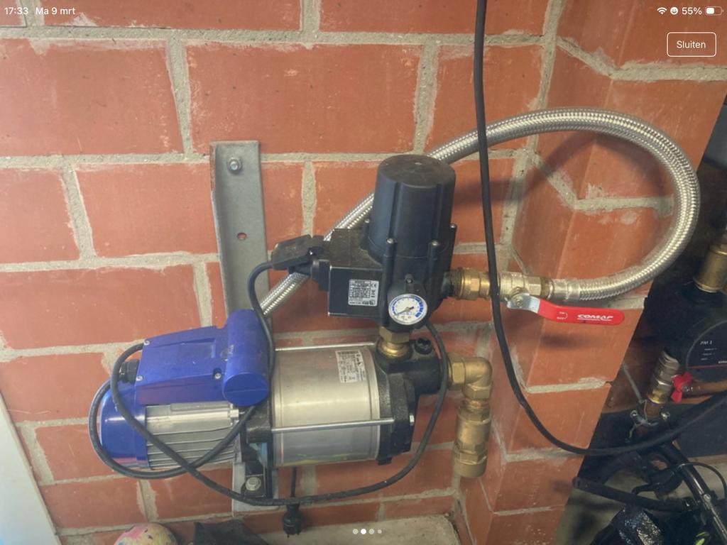 waterpomp, Ophalen, Zo goed als nieuw, Elektrisch, Bronpomp