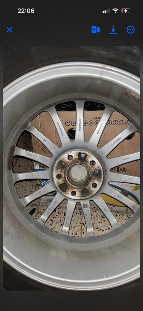 Jantes audi 5x112, Pneus et Jantes, Pneus hiver, 18 pouces, Enlèvement