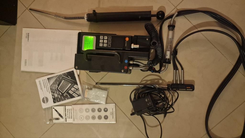 Testo 350 verbrandingsanalysator, Ophalen of Verzenden, Gebruikt